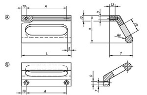 Profilgriffe Aluminium 